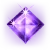 Purple Jewel Starburst Symbol