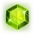 Green Jewel Starburst Symbol
